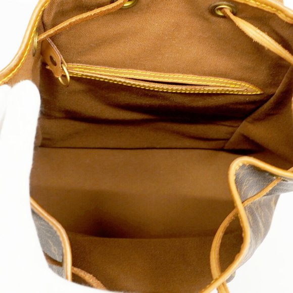 Louis Vuitton Backpack Monogram Montsouris MM M51136 Brown Women's - Picture 4 of 12
